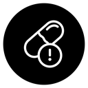 Medication Warning icon