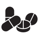 Medicine pills icon