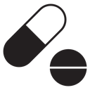 Medicine pills icon