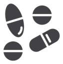 Medicine pills icon