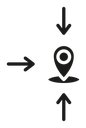 Meeting point icon