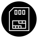Memory card icon