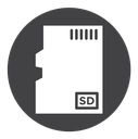 Memory card icon