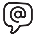 Mentions icon