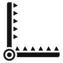 Metal trap icon