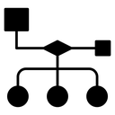 Methodology Flowchart Diagram icon