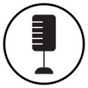 Mic button icon