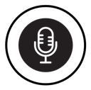 Mic button icon
