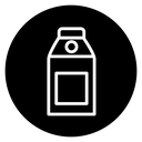 Milk carton icon