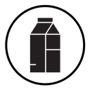 Milk carton icon