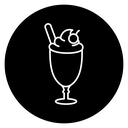 Milk shake icon