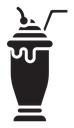 Milk shake icon