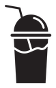 Milk shake icon
