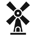Mill sign 4 icon