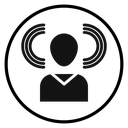 Mind Awareness Signal Waves icon