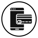 Mobile banking icon