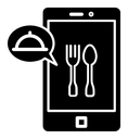 Mobile Food Ordering icon
