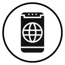 Mobile Internet icon