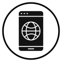 Mobile Internet icon