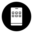Mobile notch icon