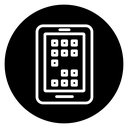 Mobile notch icon