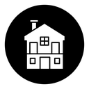 Modular house icon