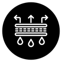 Moisture wicking icon