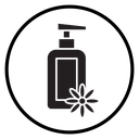 Moisturizing lotion bottle icon