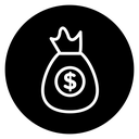 Money bag icon