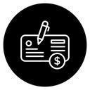 Money check 3 icon