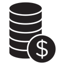 Money coin icon