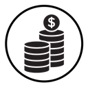 Money coin icon