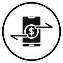 Money transfer icon