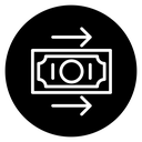 Money transfer icon