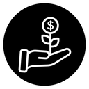 Money tree icon