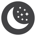 Moon Night Stars icon