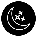 Moon stars icon