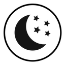 Moon stars icon