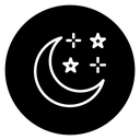 Moon stars 2 icon