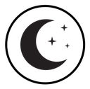 Moon stars icon