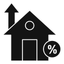 Mortgage rate icon