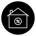 Mortgage rate icon