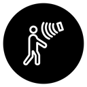Motion sensor 2 icon