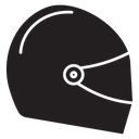Motorcycle helmet 2 icon