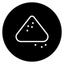 Mound 2 Black Filled icon