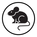 Mouse animal icon