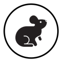 Mouse animal icon