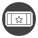 Movie ticket icon