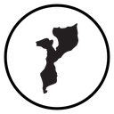 Mozambique map icon