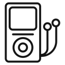 Mp3 player 4 icon